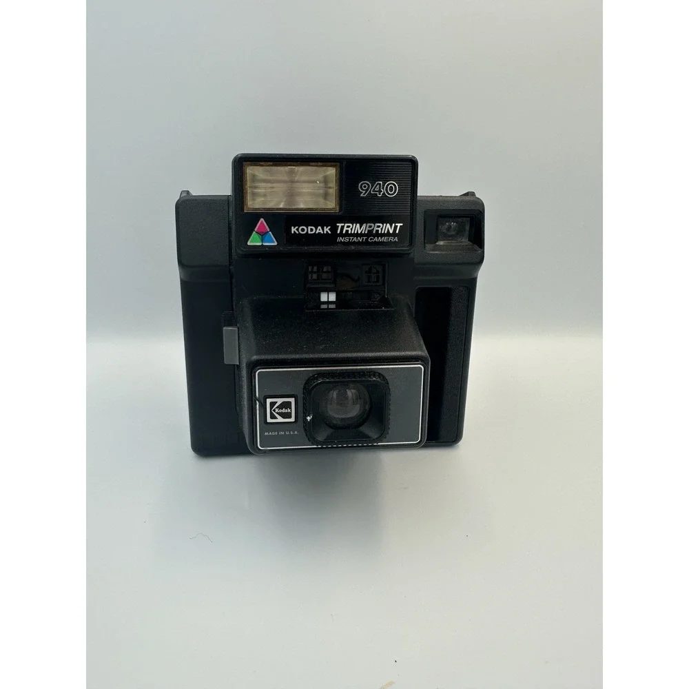 Kodak Trimprint 940 Instant Film Camera Vintage w/ Box & Manual